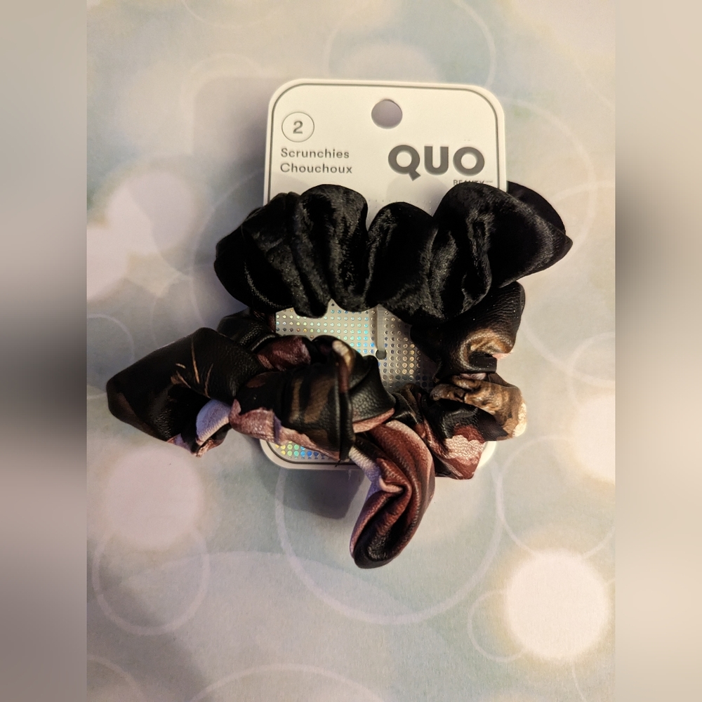 🔥4 for $20🔥Quo Textured Scrunchies (2 pack)